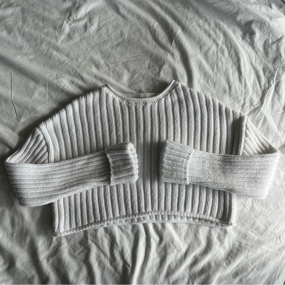 ZARA | Women’s Cropped Knit Sweater